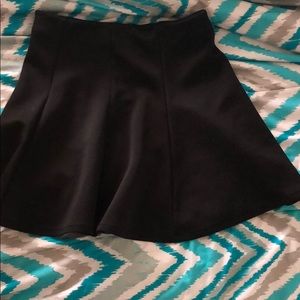 plain black skirt